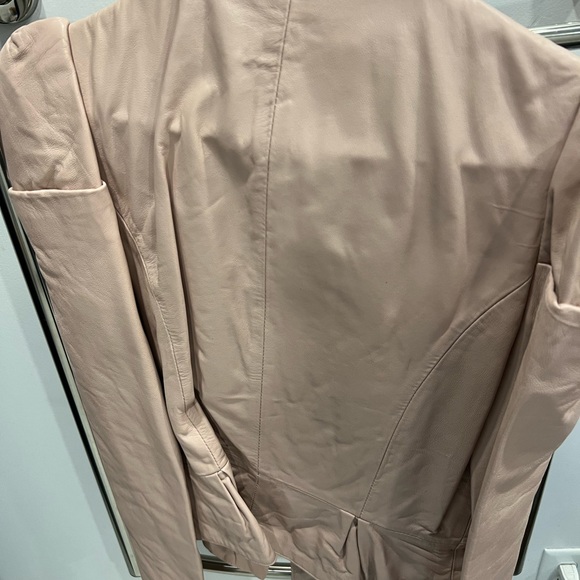 Blush colour genuine leather jacket (BNWT) - Picture 2 of 5
